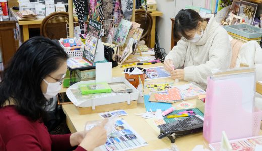 まだまだ続くよ～アルバムカフェ手作り年賀状つくり隊♪